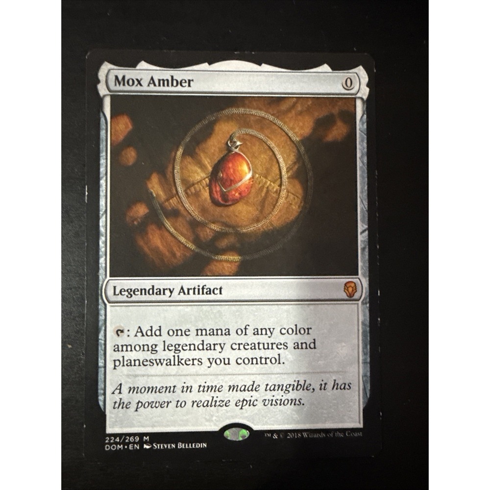 MTG Dominaria Mox Amber Mythic Rare Regular 224/269